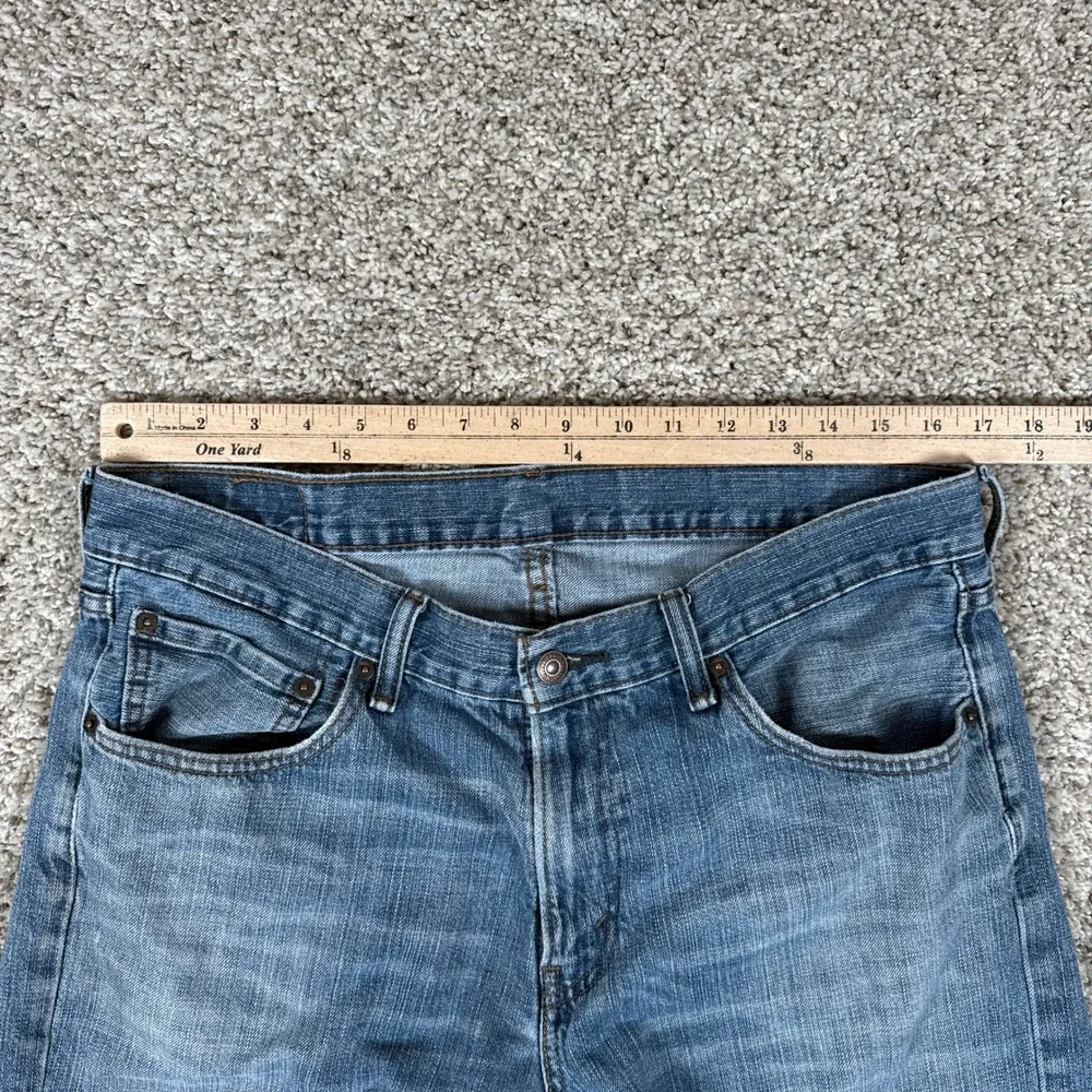 Levi's 527 Jeans Mens‎ 36x32 Blue Slim Bootcut Medium Wash Denim